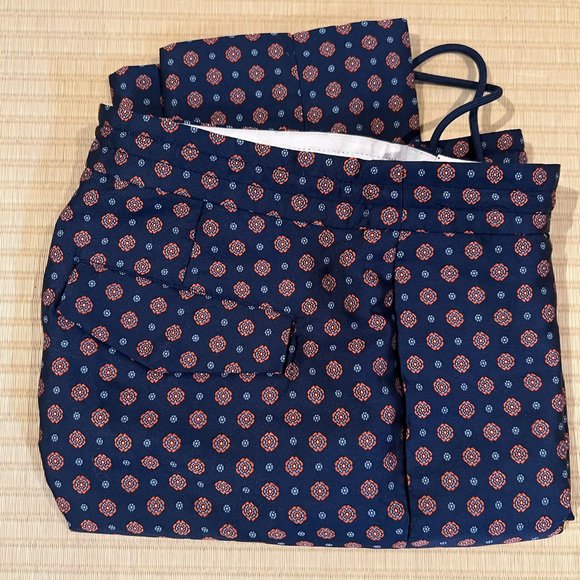 JCrew drawstring foulard trouser pants - Picture 3 of 6